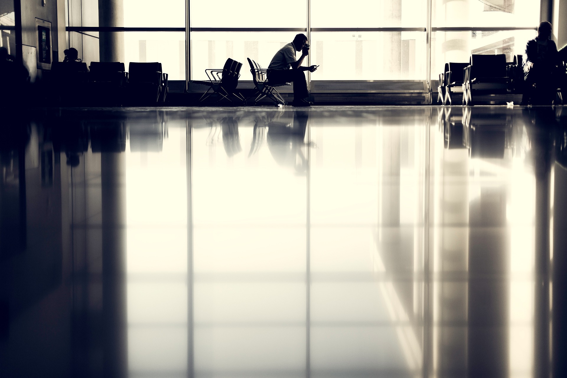 Airport Public Waiting Area Seats